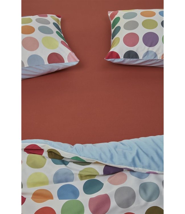 Dutch Design Organic Jersey Hoeslaken Red