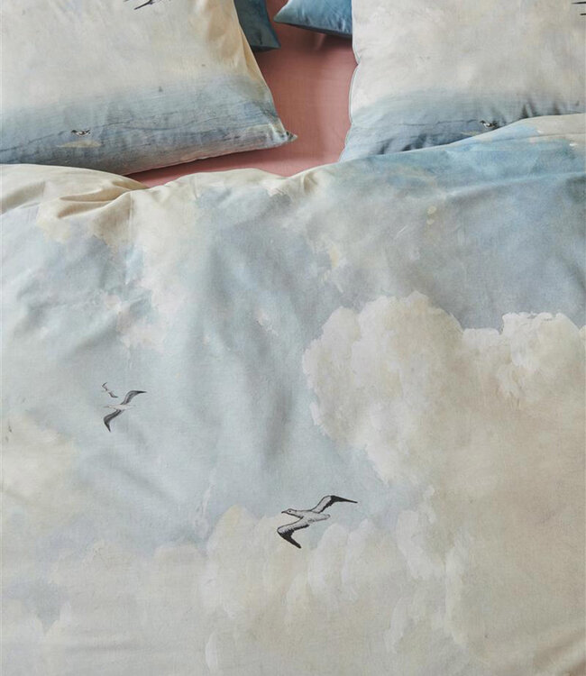 At Home Dekbedovertrek Seaclouds  Blue 240 x 200/220