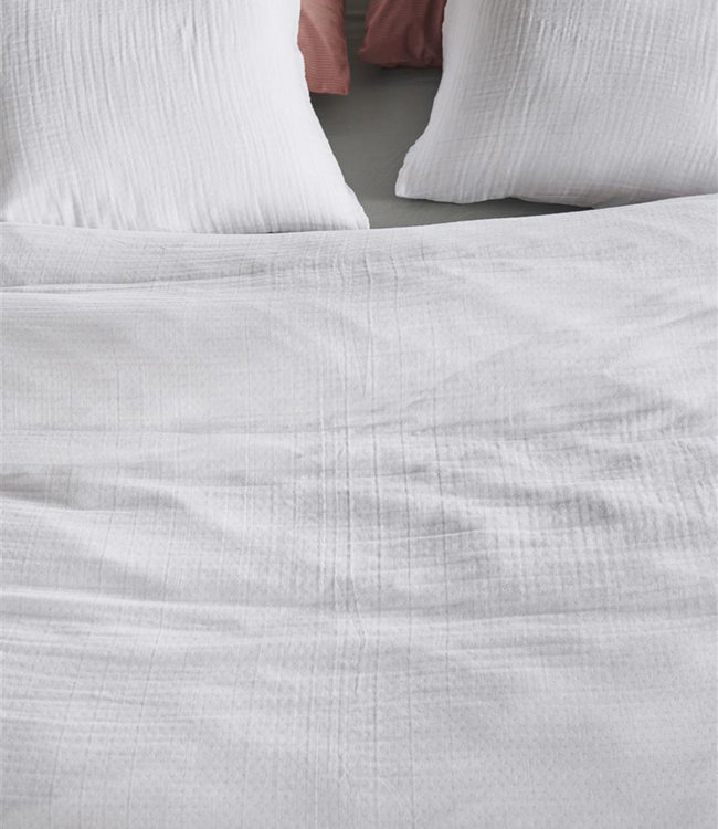 At Home Dekbedovertrek Optimism  White