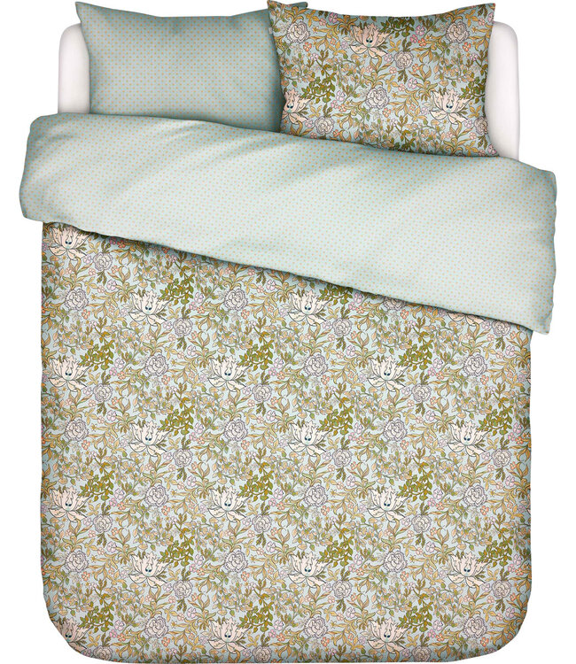 Essenza Dekbedovertrek Ophelia Hazy Blue 200 x 200/220
