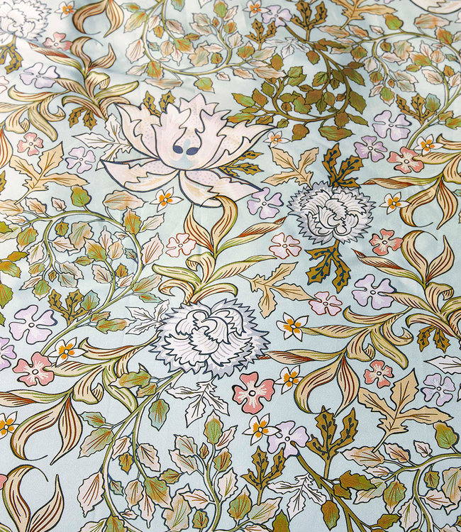 Essenza Dekbedovertrek Ophelia Hazy Blue 240 x 200/220