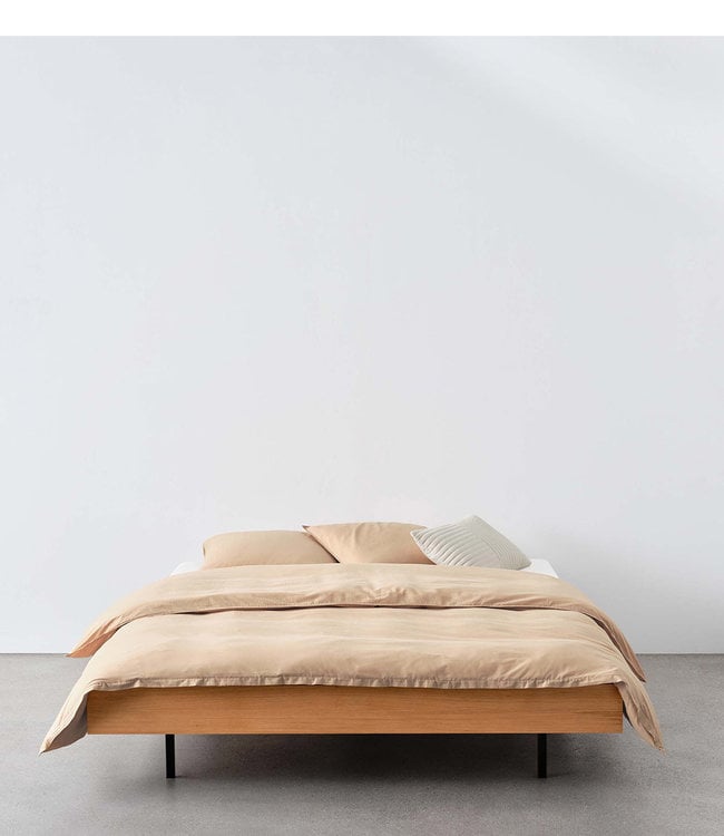 Marc O'Polo Dekbedovertrek Senja Sandstone