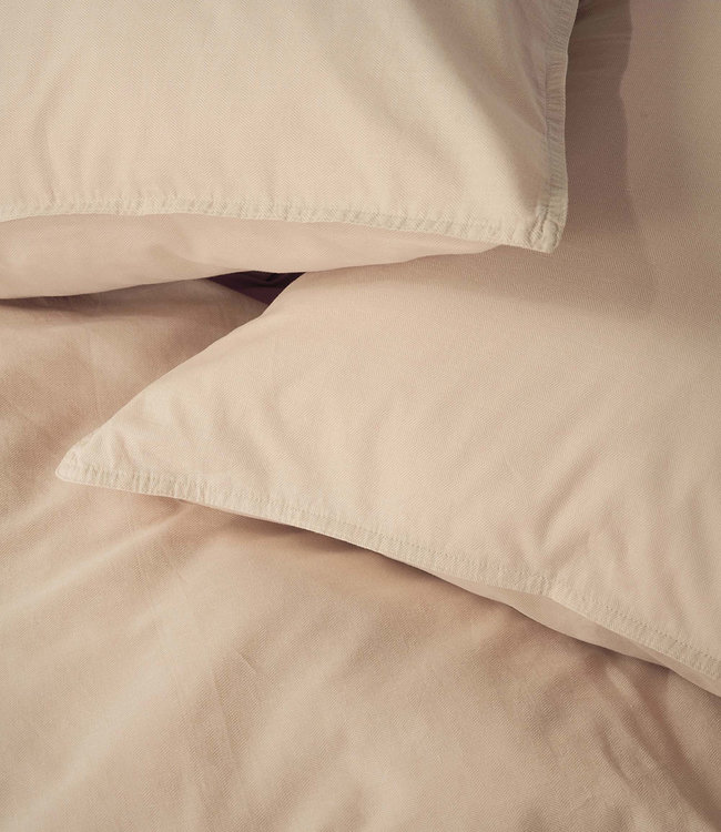 Marc O'Polo Dekbedovertrek Senja Sandstone