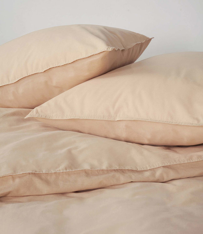 Marc O'Polo Dekbedovertrek Senja Sandstone