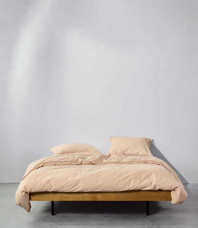 Marc O'Polo Dekbedovertrek Senja Sandstone 140 x 200/220