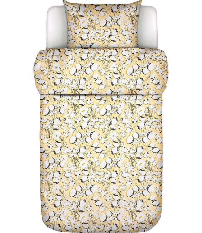 Marc O'Polo Dekbedovertrek Hanne Pale Yellow 140 x 200/220