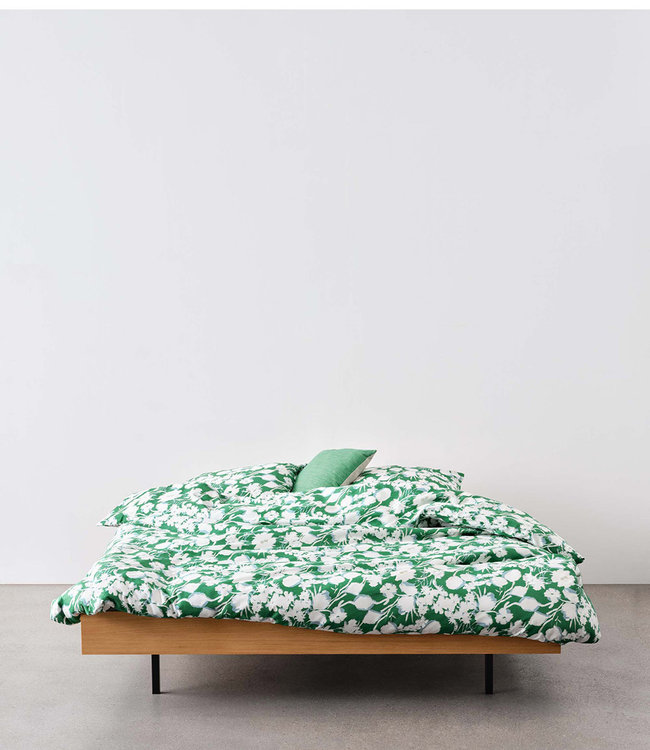 Marc O'Polo Dekbedovertrek Hanne Vivid Green 140 x 200/220