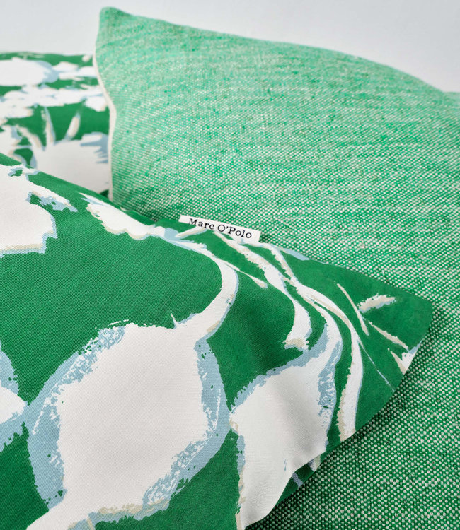 Marc O'Polo Dekbedovertrek Hanne Vivid Green 200 x 200/220