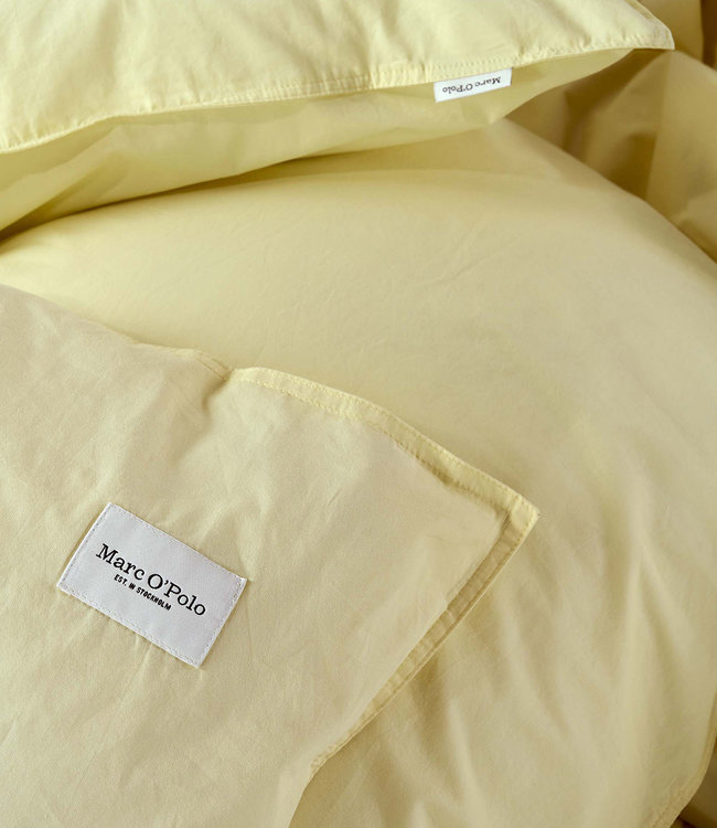 Marc O'Polo Dekbedovertrek Tove Pale Yellow