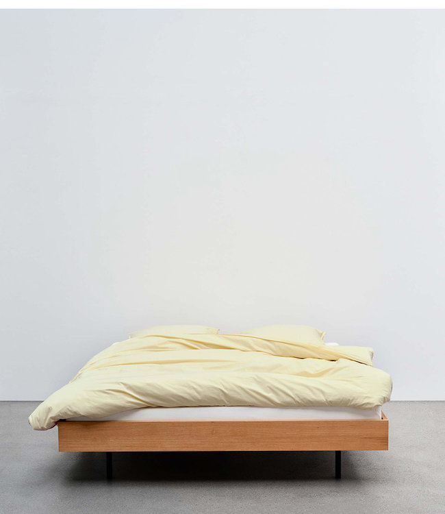 Marc O'Polo Dekbedovertrek Tove Pale Yellow 140 x 200/220