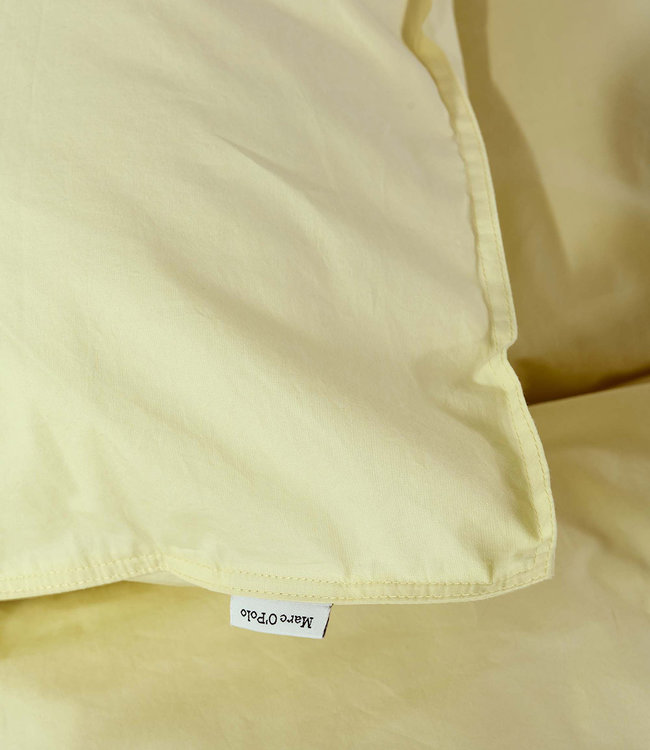 Marc O'Polo Dekbedovertrek Tove Pale Yellow 140 x 200/220