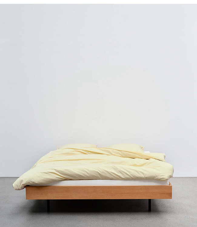 Marc O'Polo Dekbedovertrek Tove Pale Yellow 260 x 200/220