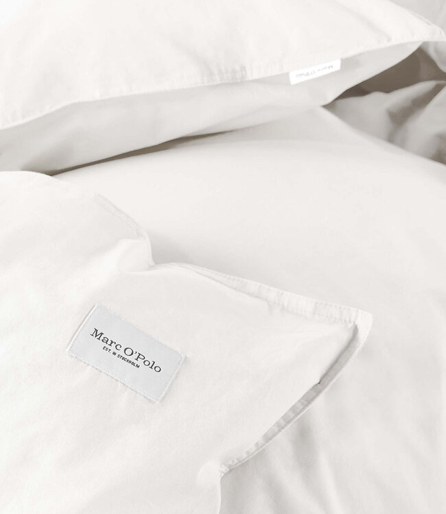 Marc O'Polo Dekbedovertrek Tove White 240 x 200/220