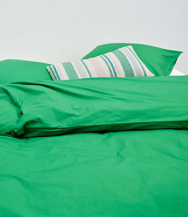 Marc O'Polo Dekbedovertrek Tove Vivid Green