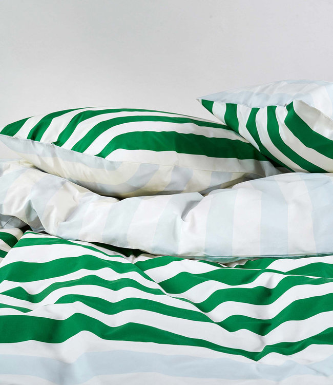 Marc O'Polo Dekbedovertrek Sanna Vivid Green