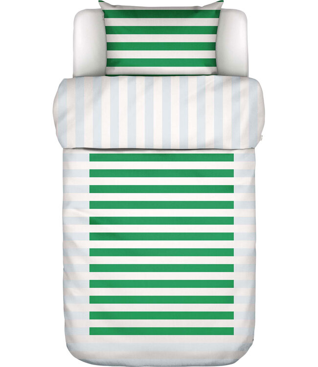 Marc O'Polo Dekbedovertrek Sanna Vivid Green 140 x 200/220