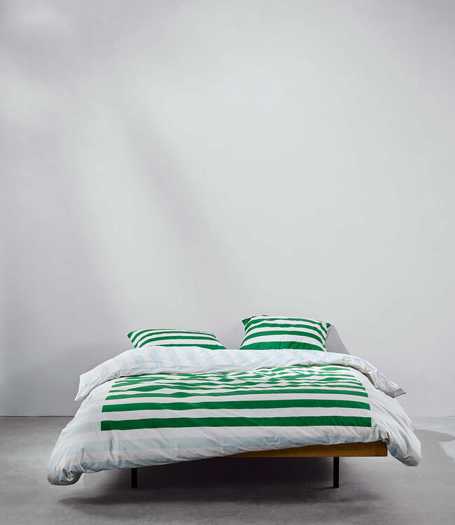 Marc O'Polo Dekbedovertrek Sanna Vivid Green 260 x 200/220