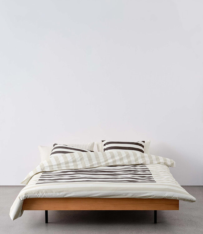 Marc O'Polo Dekbedovertrek Sanna Antraciet 240 x 200/220