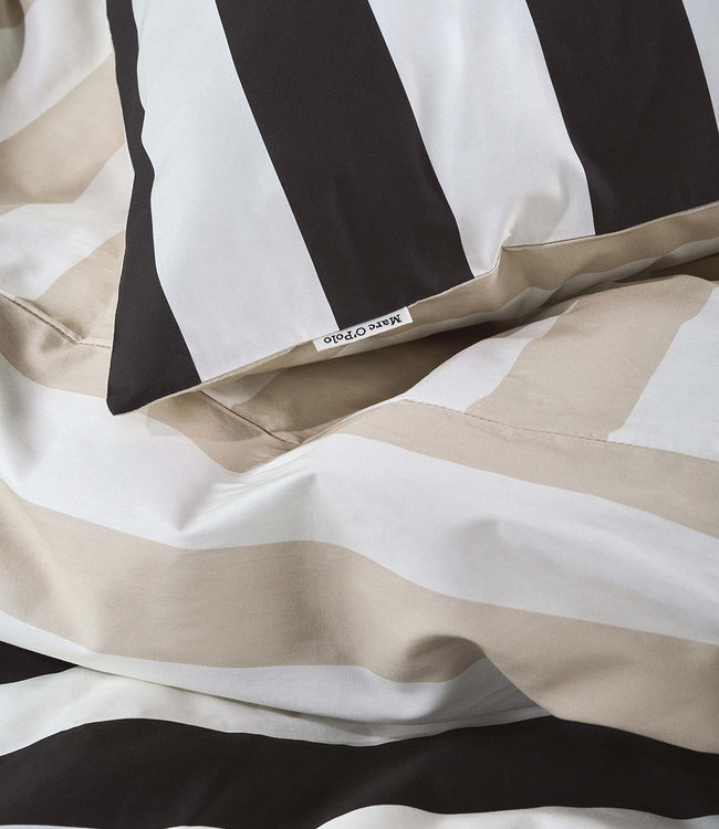 Marc O'Polo Dekbedovertrek Sanna Antraciet 260 x 200/220