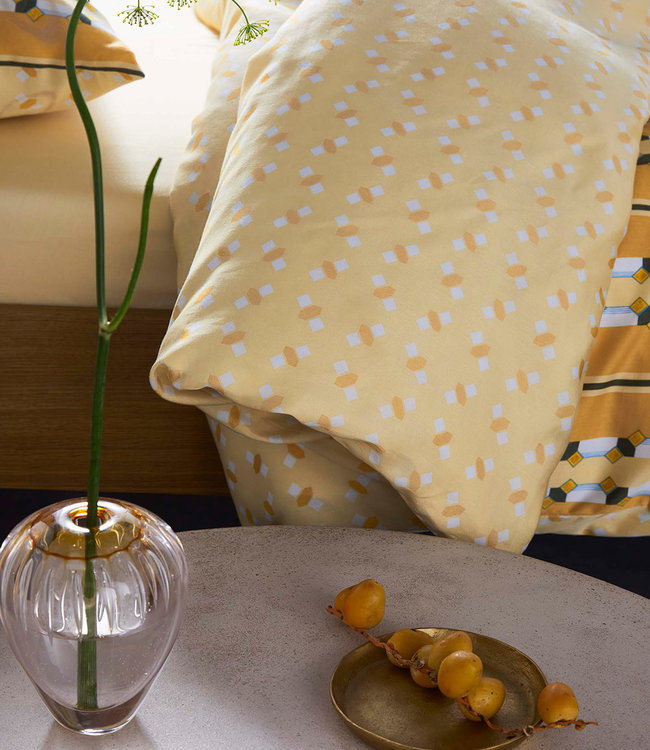 Essenza Dekbedovertrek Iva Ochre