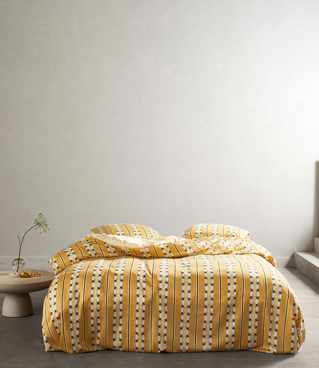 Essenza Dekbedovertrek Iva Ochre