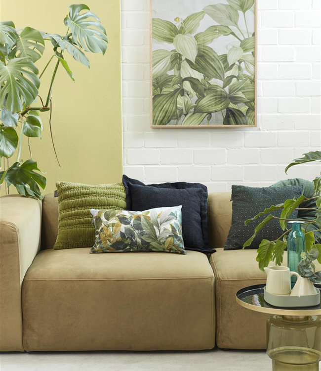 KAAT  Sierkussen Olinda Blue Green