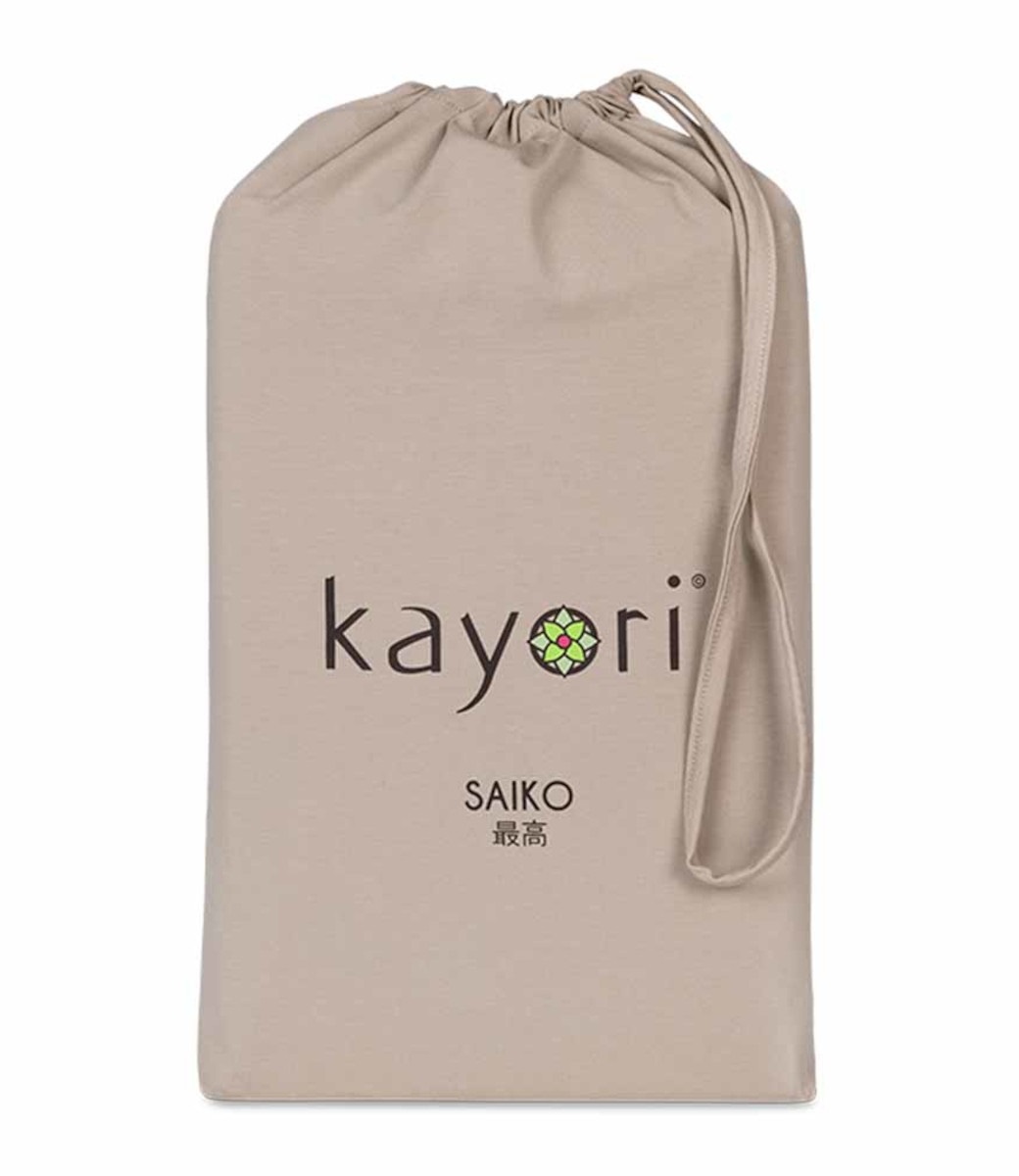 Kayori Saiko Jersey Hoeslaken Taupe