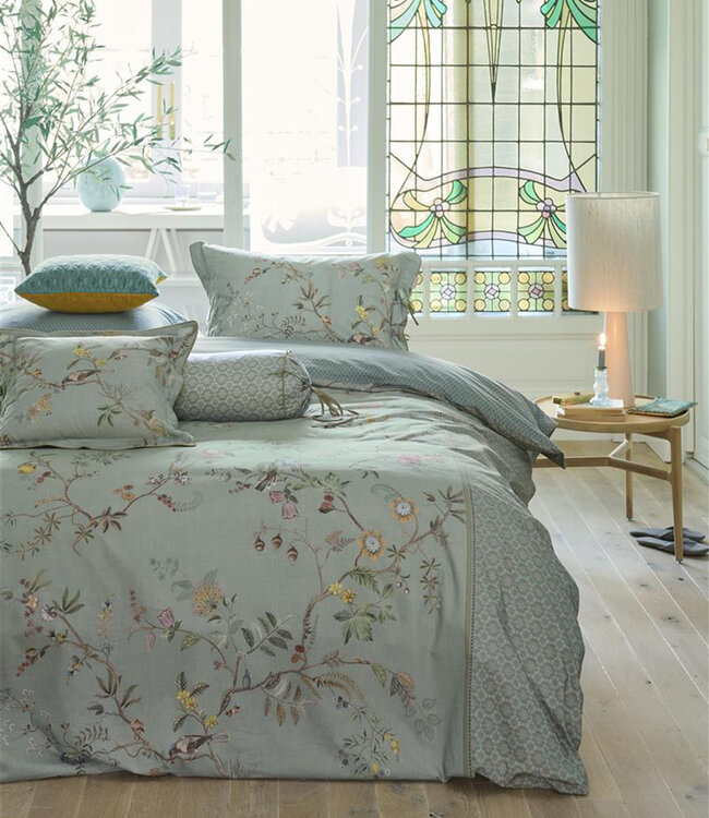 Pip Studio Dekbedovertrek Autunno Lichtblauw 260 x 200/220