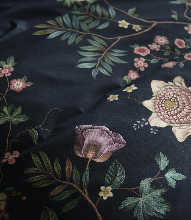 Pip Studio Dekbedovertrek Il Paradiso Donkerblauw 140 x 200/220