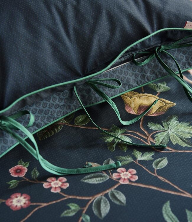 Pip Studio Dekbedovertrek Il Paradiso Donkerblauw 240 x 200/220