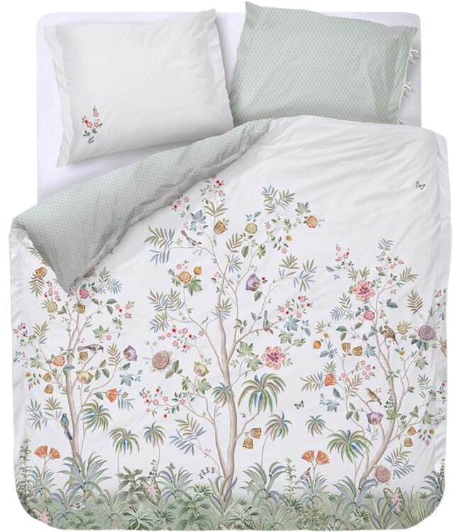 Pip Studio Dekbedovertrek Il Paradiso Wit 200 x 200/220