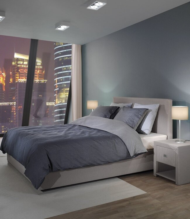 Heckett Lane Dekbedovertrek Trente Powder Blue 200 x 200/220