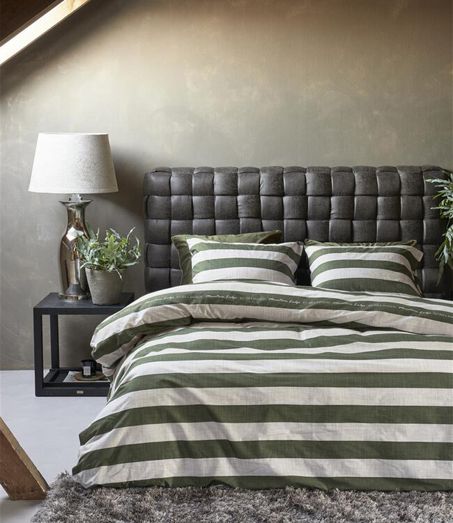 Rivièra Maison Dekbedovertrek Brayden 140 x 200/220