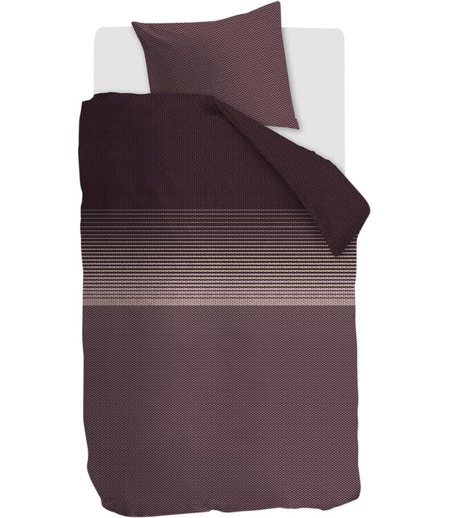 Beddinghouse Dekbedovertrek Demi Dark Red