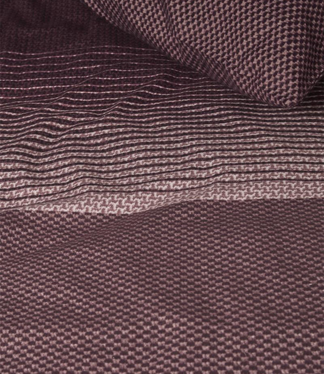 Beddinghouse Dekbedovertrek Demi Dark Red