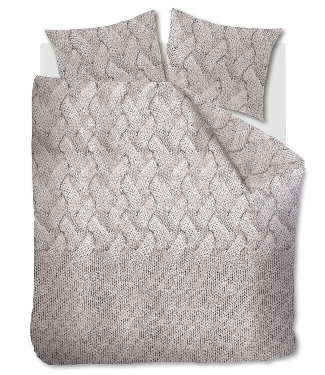 Ariadne at Home Dekbedovertrek Wool Off-White