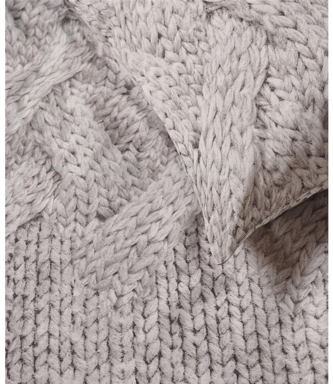 Ariadne at Home Dekbedovertrek Wool Off-White - Uitverkocht