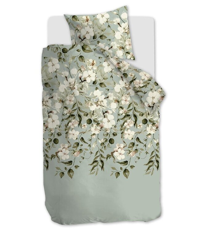 Ariadne at Home Dekbedovertrek Autumn Blossom Light Green