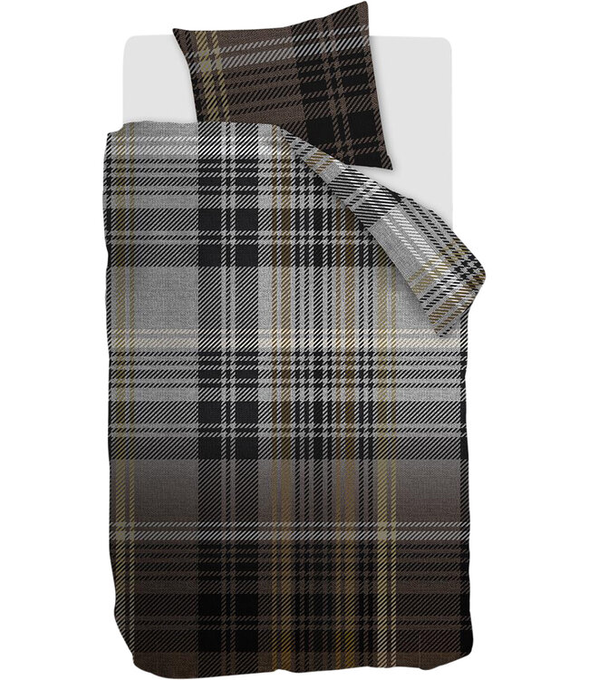 Beddinghouse Dekbedovertrek Hue Bruin