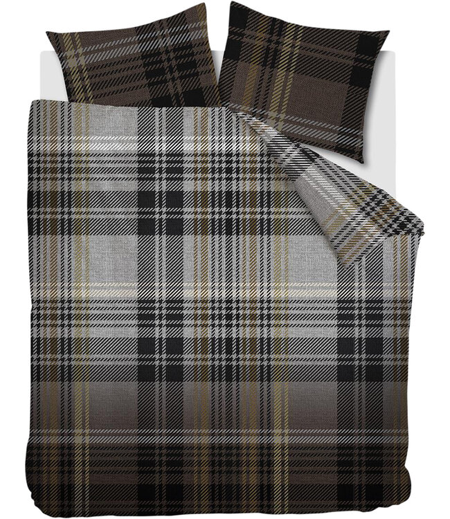 Beddinghouse Dekbedovertrek Hue Bruin