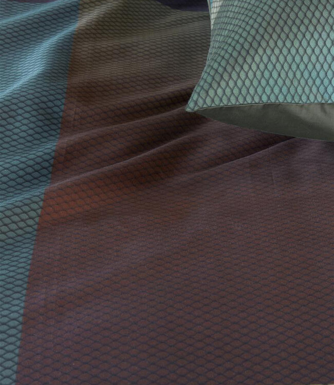 Kardol  Dekbedovertrek Sloane Square Olijf Groen