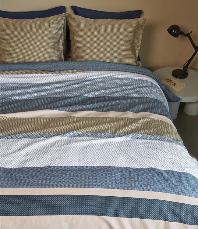 Beddinghouse Dekbedovertrek Ines Blue