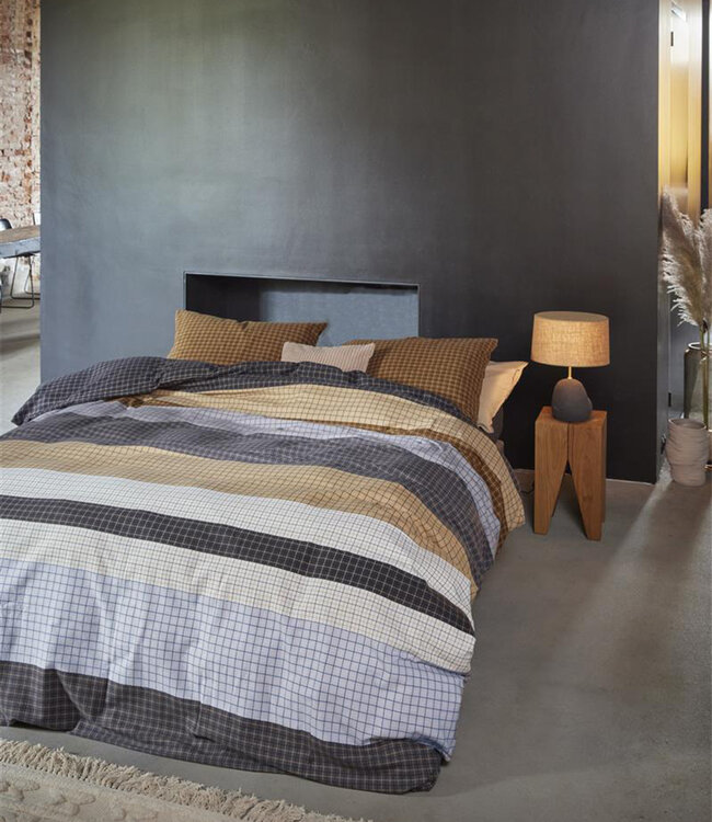 Beddinghouse Dekbedovertrek Juno Grey 240 x 200/220