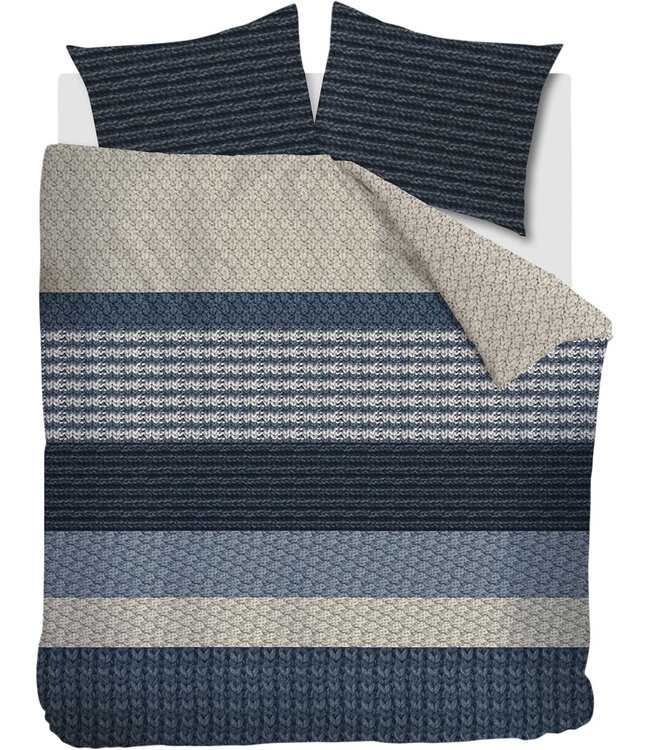 Beddinghouse Dekbedovertrek Lance Blue 240 x 200/220
