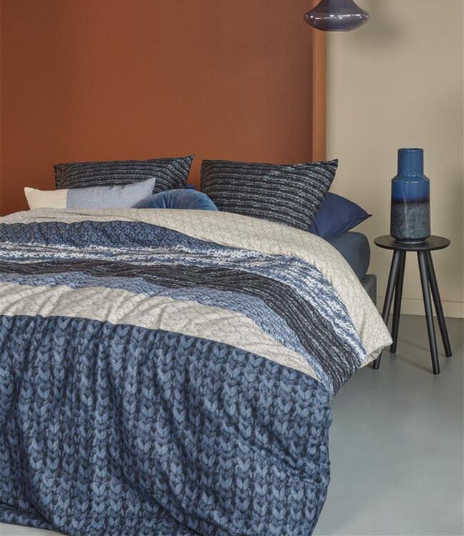 Beddinghouse Dekbedovertrek Lance Blue 240 x 200/220