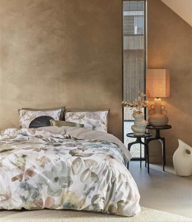 Beddinghouse Dekbedovertrek Poppy Pastel