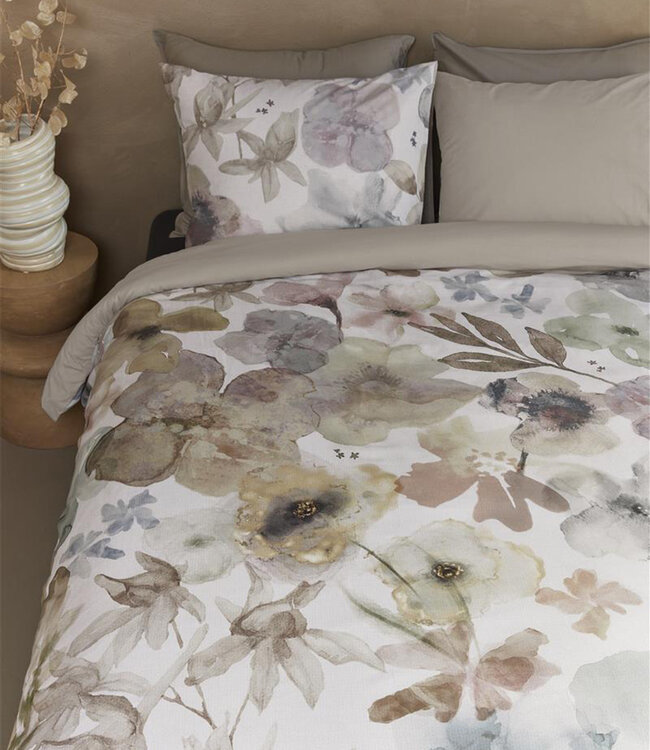 Beddinghouse Dekbedovertrek Poppy Pastel