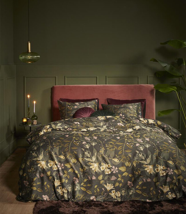 Beddinghouse Dekbedovertrek Serpentine Green 200 x 200/220