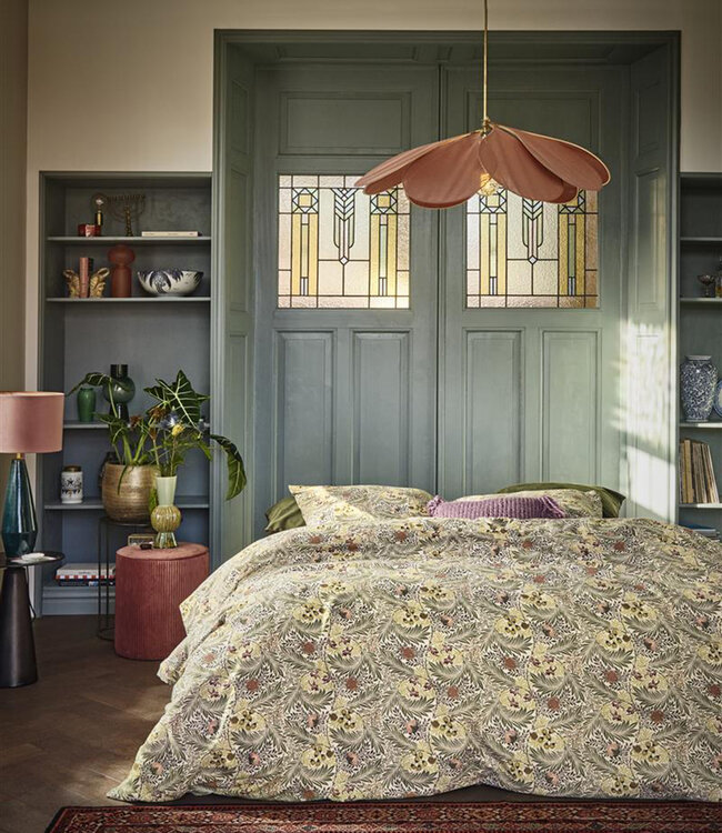 At Home Dekbedovertrek Outdoor Natural - Uitverkocht