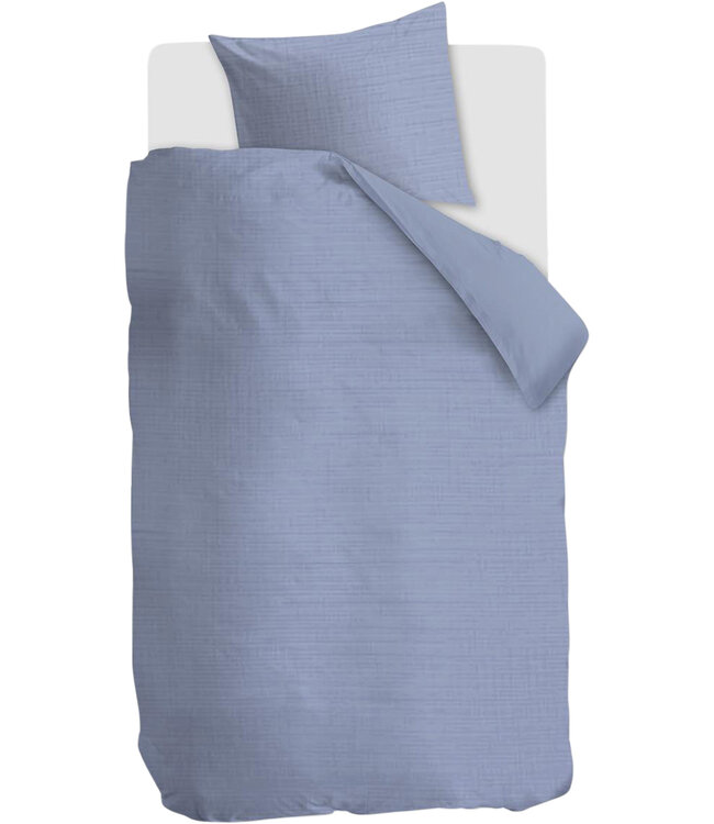 At Home Dekbedovertrek Optimism Blue - Uitverkocht